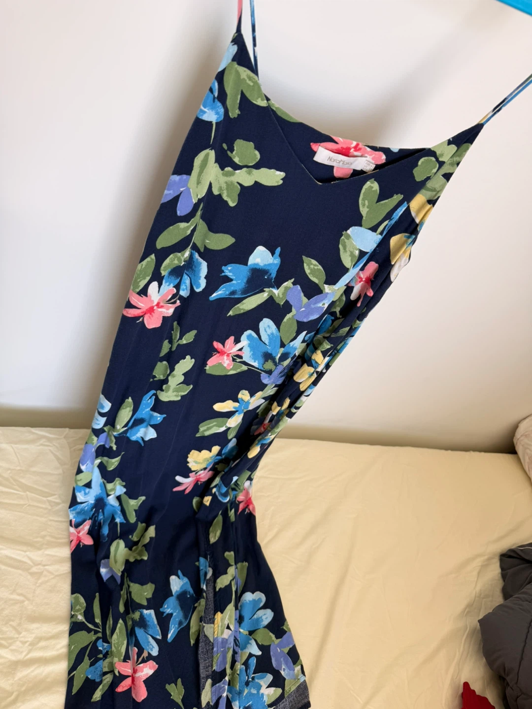 Nora Moda Floral Print Maxi Dress