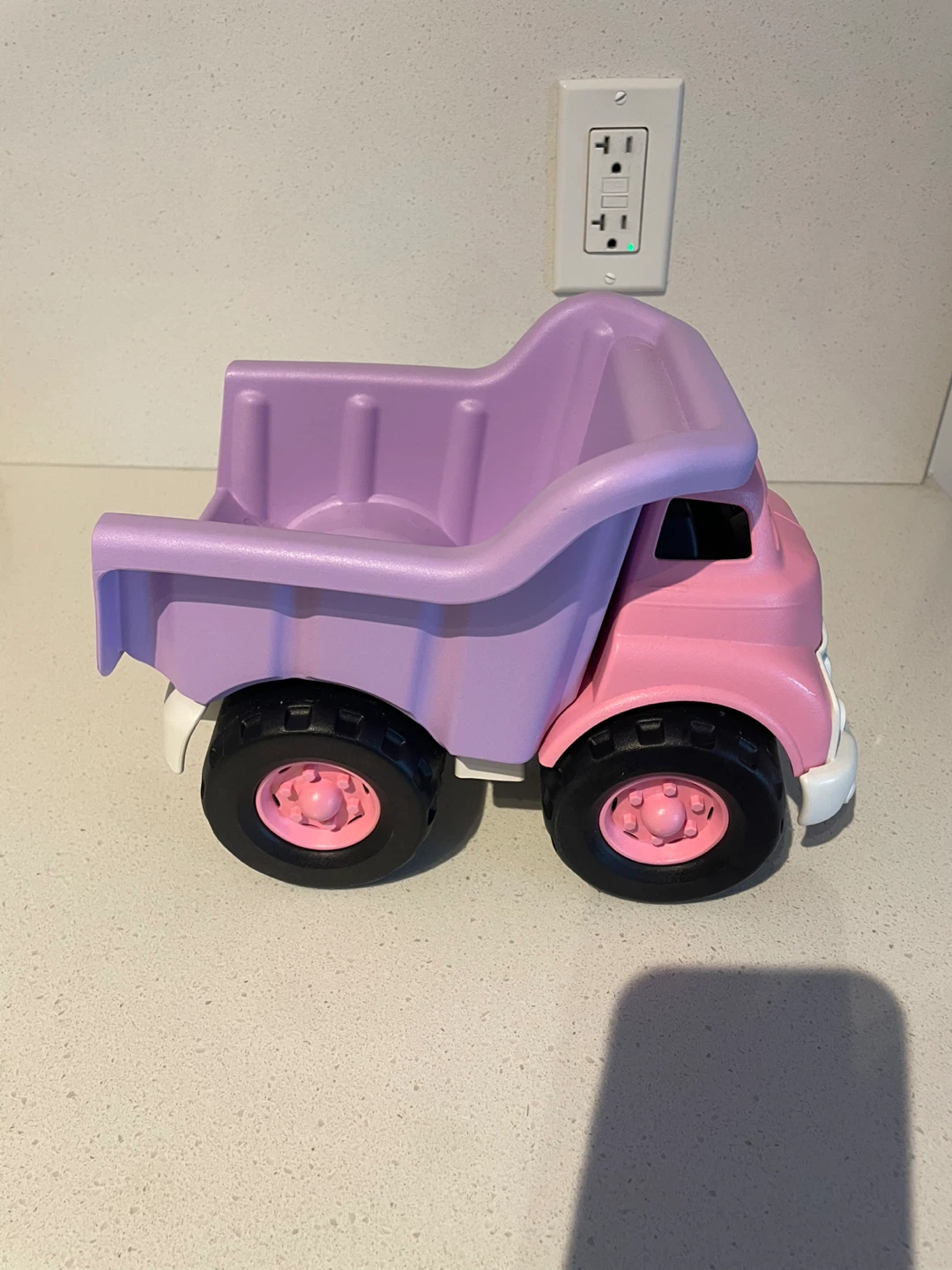 Green Toys Pink and Purple Dump Truck - photo 2