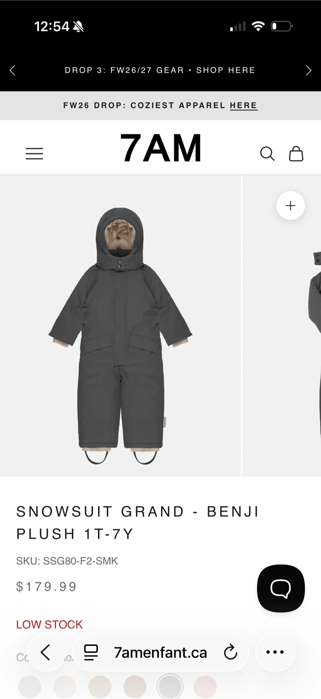 7AM Enfant Snowsuit Grand Benji - 1-2T
