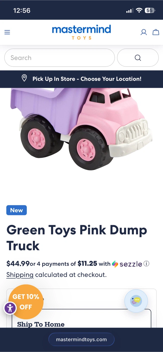 Green Toys Pink and Purple Dump Truck - photo 5