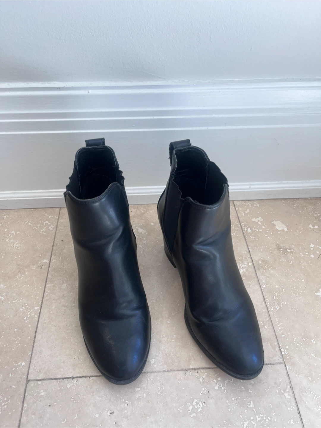 Women's Black Ankle Boots - photo 3