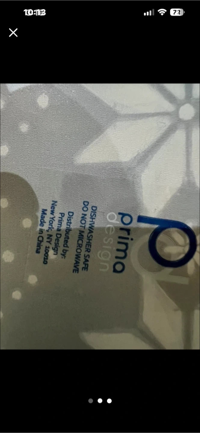 Prima Design Winter Snowflake Tray - photo 3
