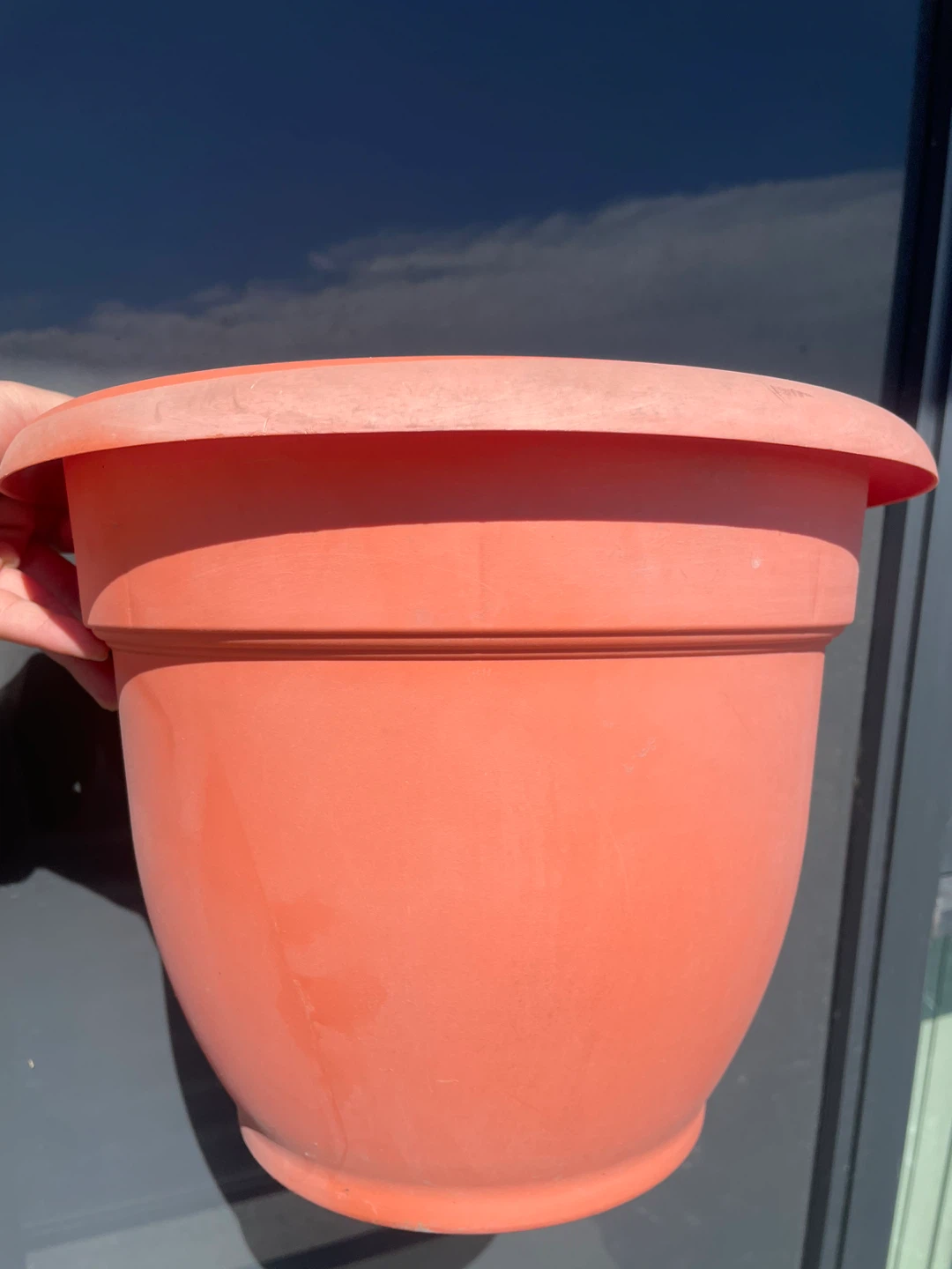 Terracotta Coloured Planter