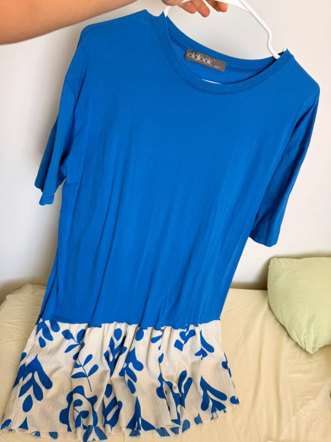 Olalook blue patterned dress