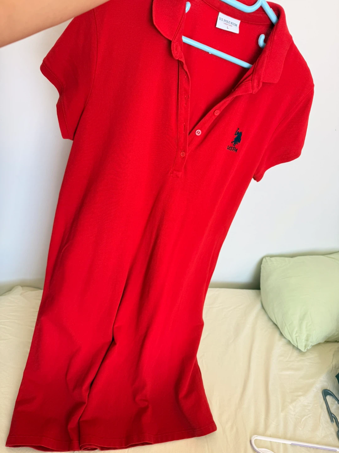 U.S. Polo Assn. Red Polo Shirt
