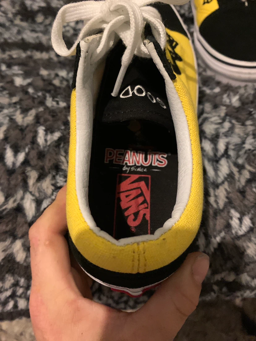 Vans x Peanuts Yellow and Black Shoes - photo 2