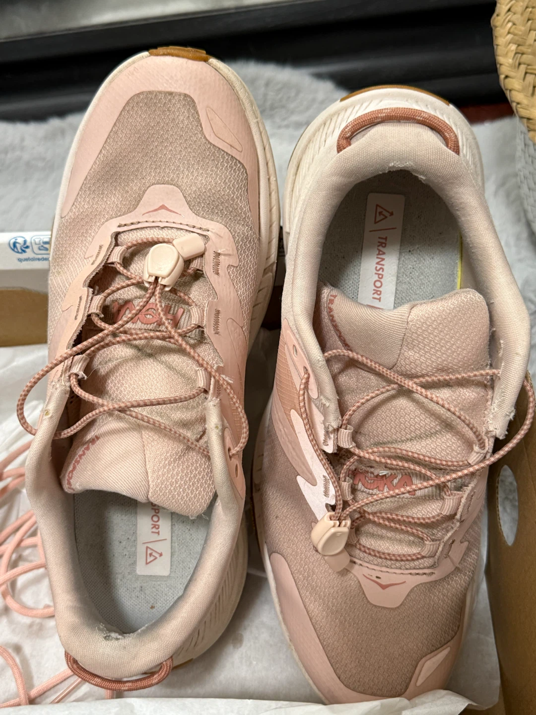 Hoka W Transport Shoes - Pink - Size 7B