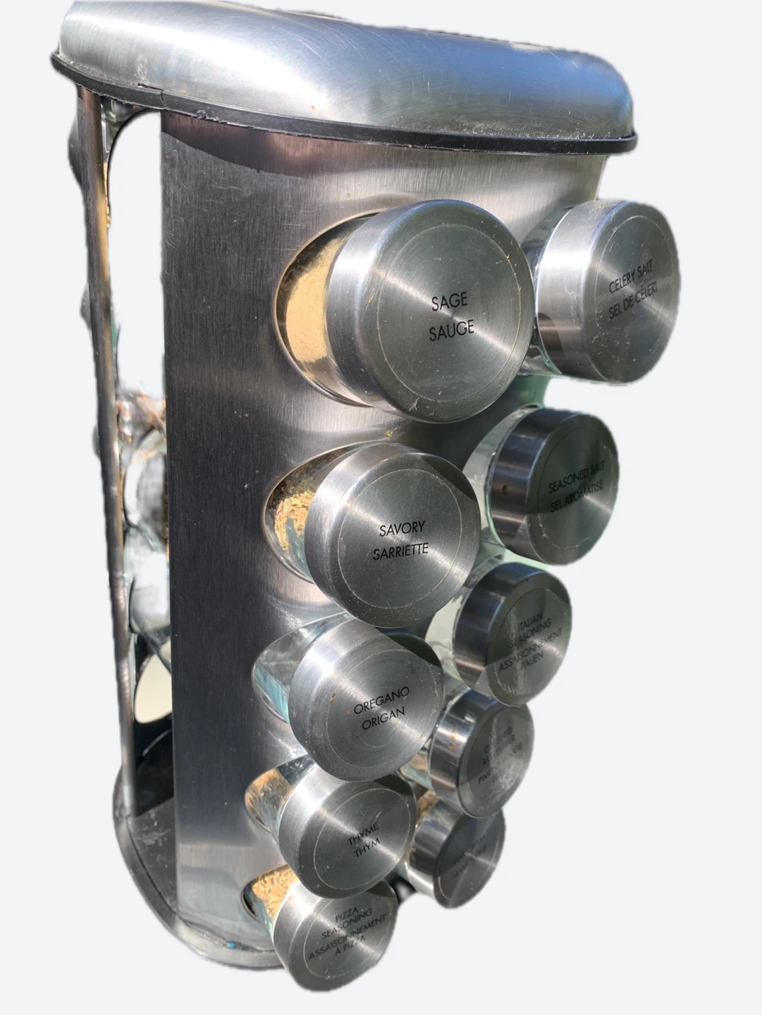 Spinning Stanles steel Kamenstein Revolving Spice Rack - photo 2