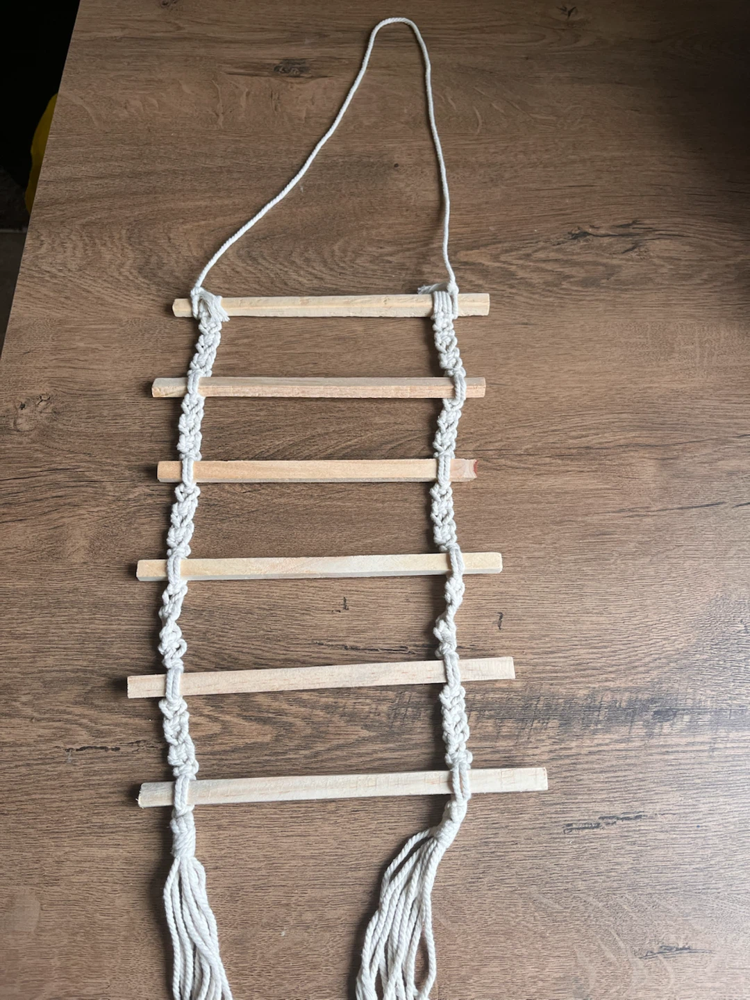 Macrame Wall Hanging Hair Accessory Organizer - photo 2