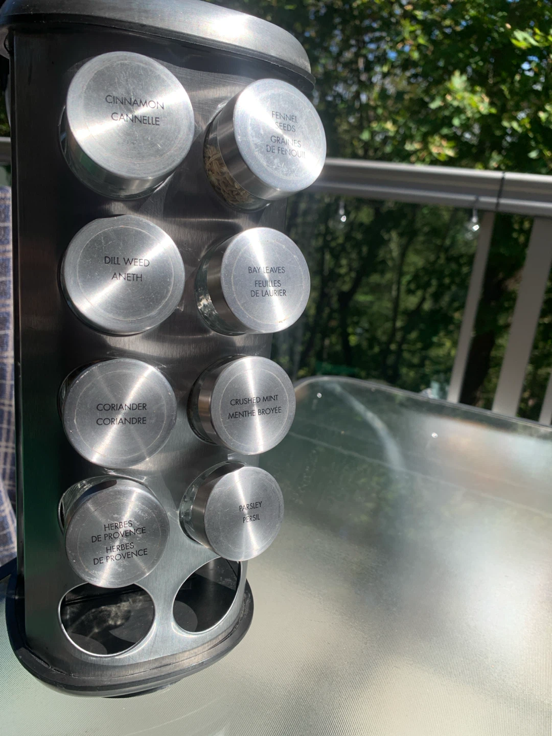Spinning Stanles steel Kamenstein Revolving Spice Rack - photo 3