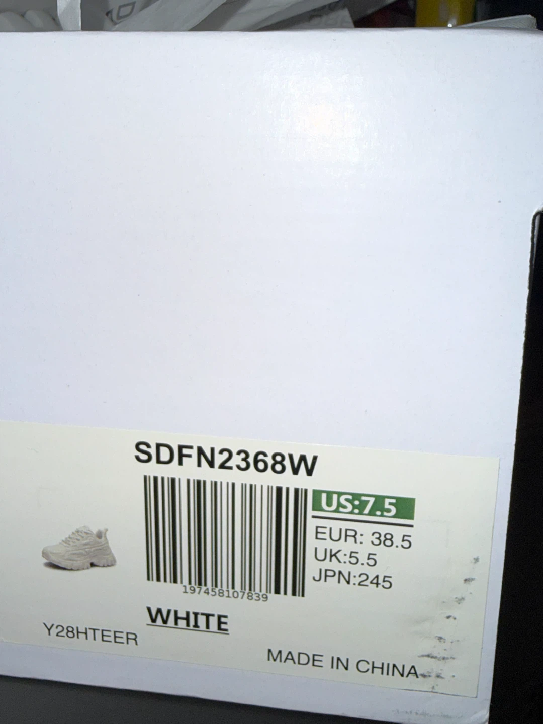 Dream Pairs White Sneakers - photo 4
