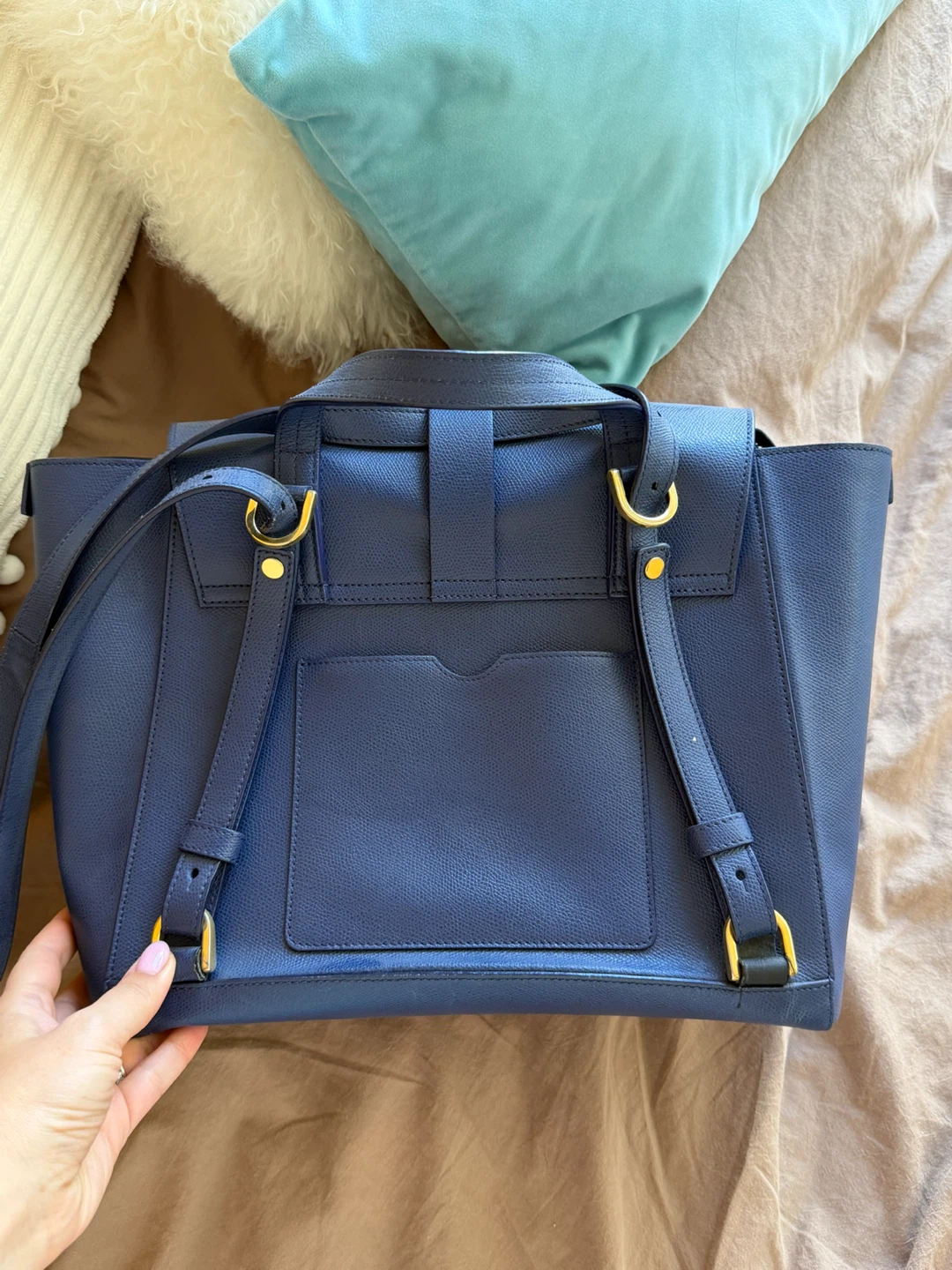 Senreve Maestra Bag - Navy Blue - photo 3