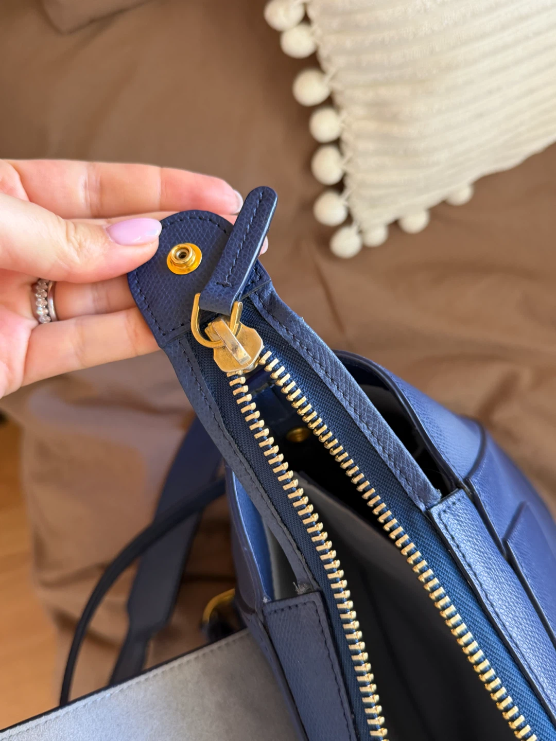 Senreve Maestra Bag - Navy Blue - photo 4