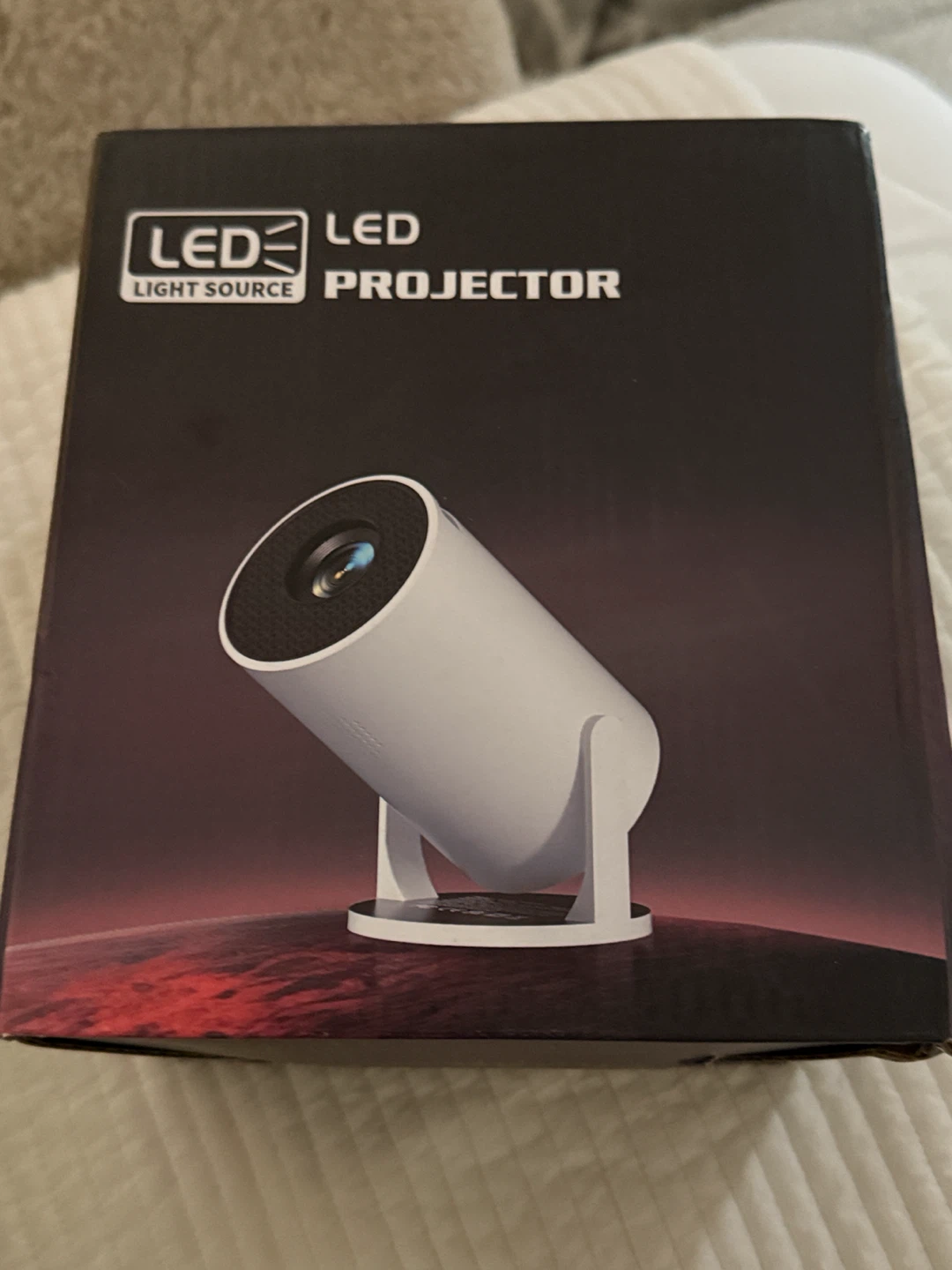 LED Light Source Portable Projector