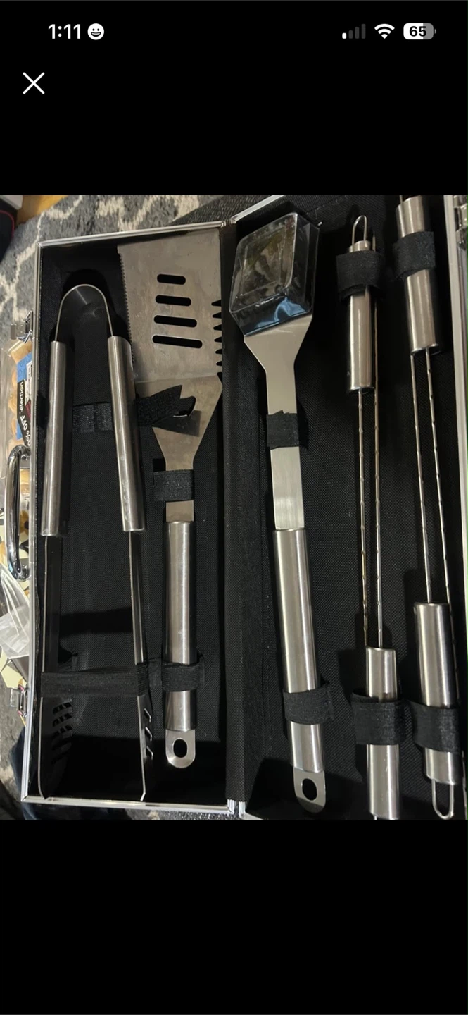 Stainless Steel BBQ Grill Tool Set
