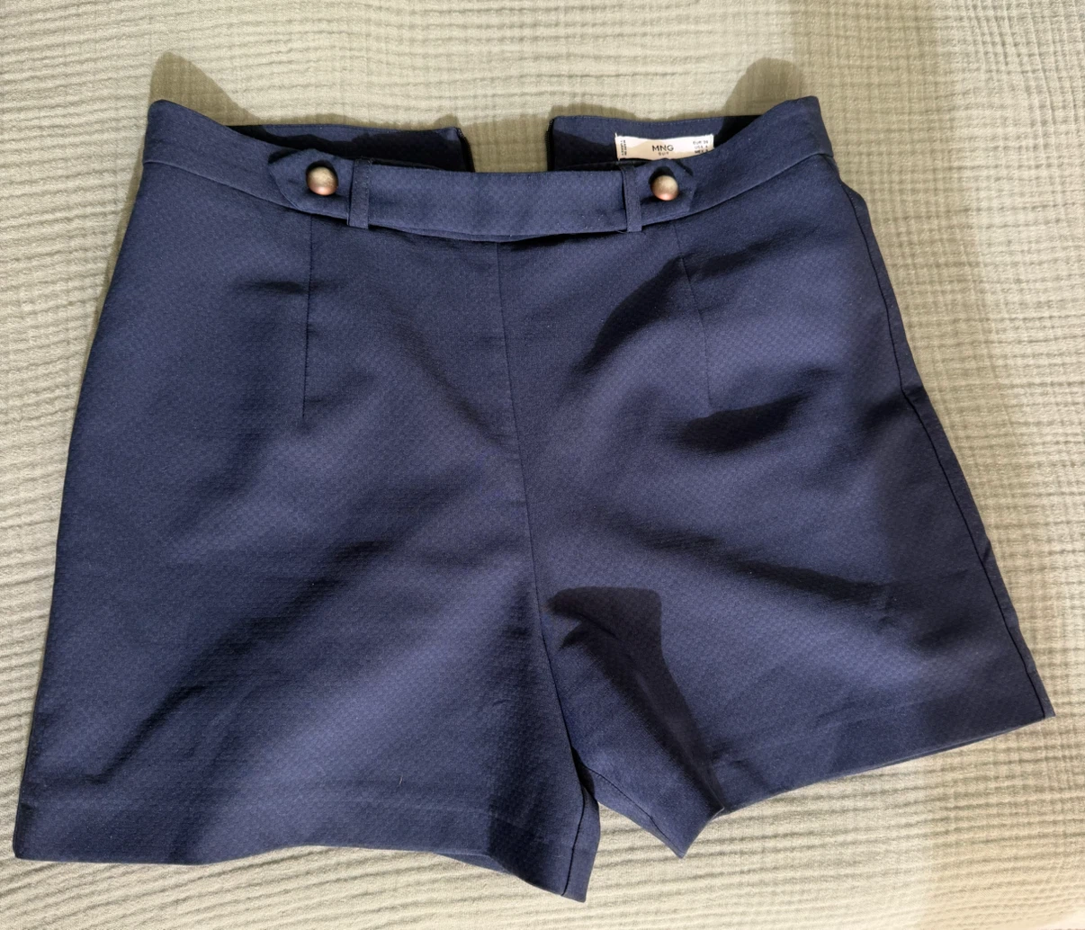 MNG Suit Navy Blue Shorts - photo 2