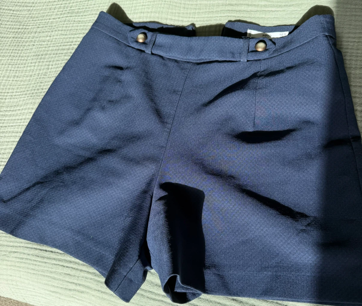 MNG Suit Navy Blue Shorts - photo 4