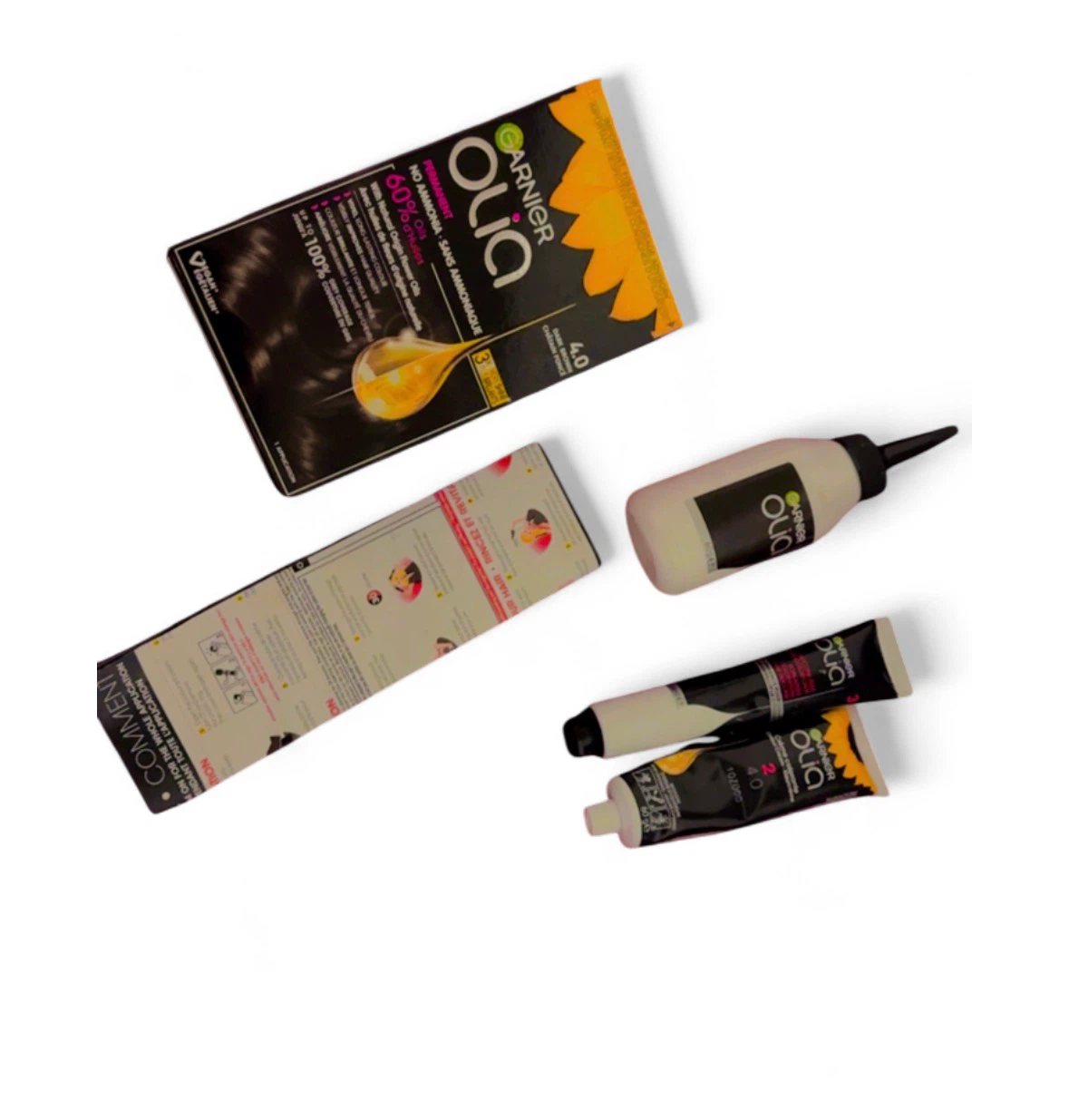 Garnier Olia Permanent Hair Colour 4.0 Dark Brown - photo 3