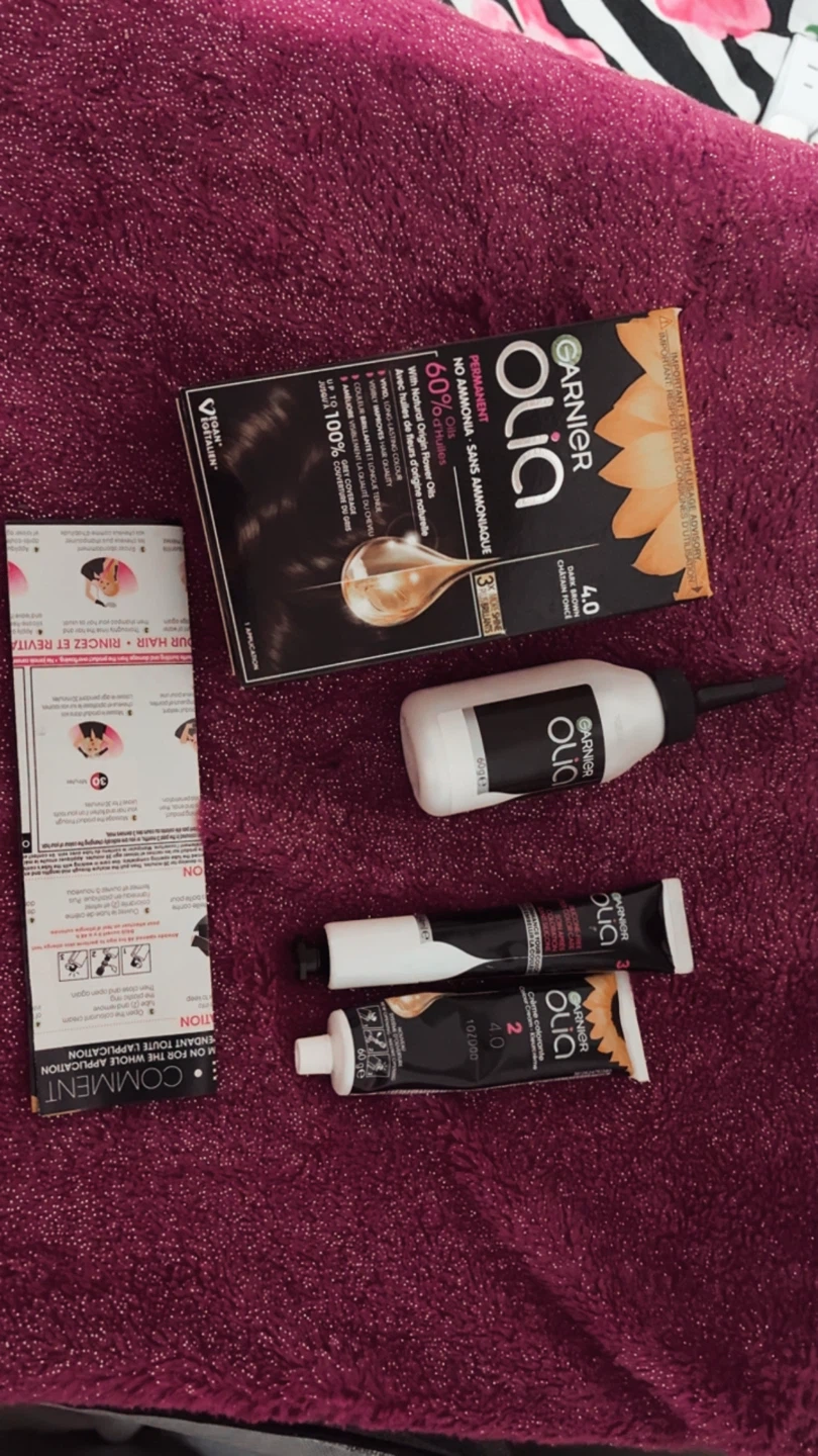 Garnier Olia Permanent Hair Colour 4.0 Dark Brown - photo 5