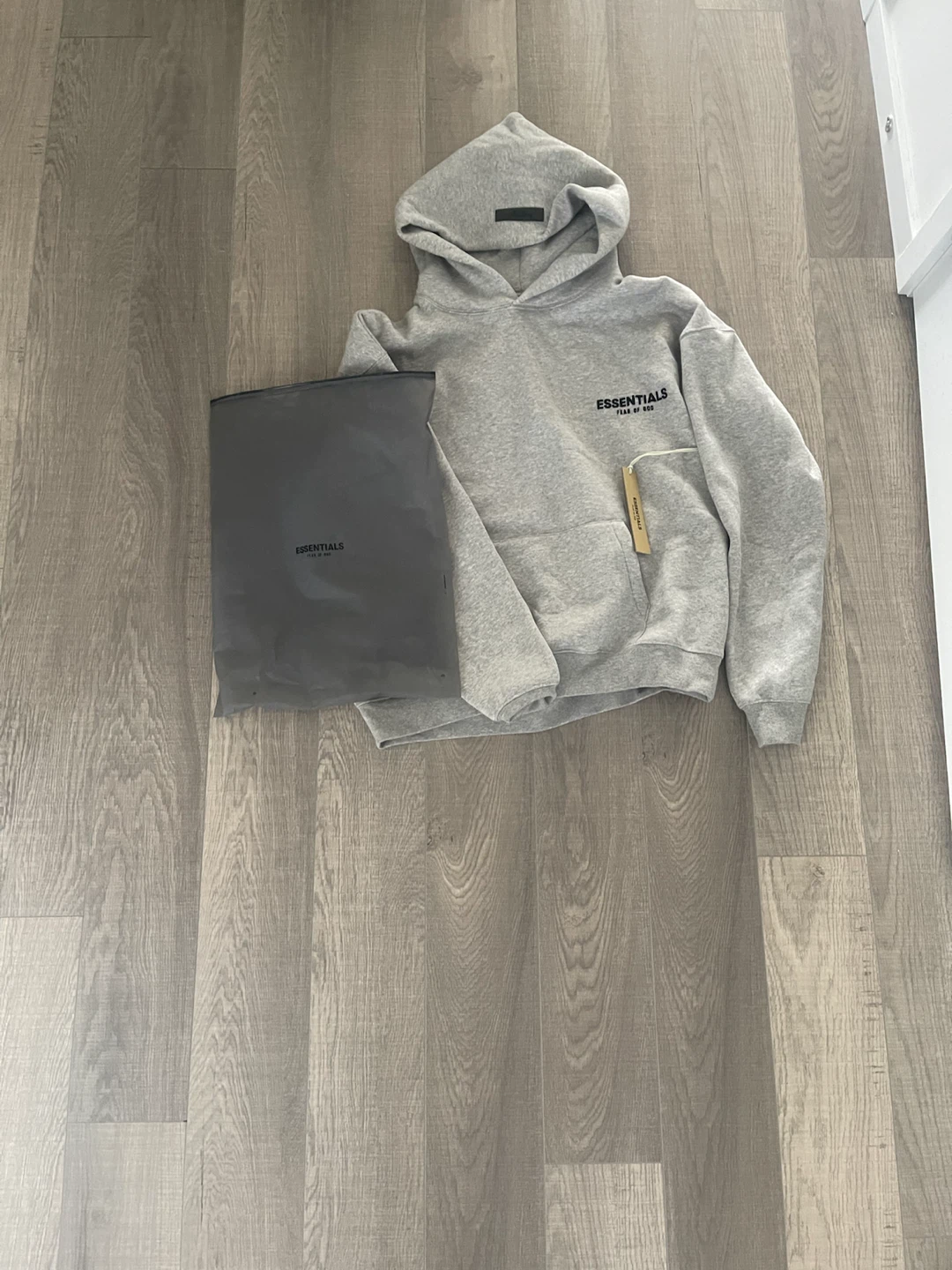 Essentials Fear of God Grey Hoodie