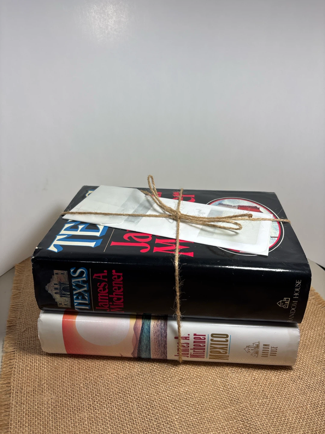 2 James A. Michener vintage books: Texas and Mexico