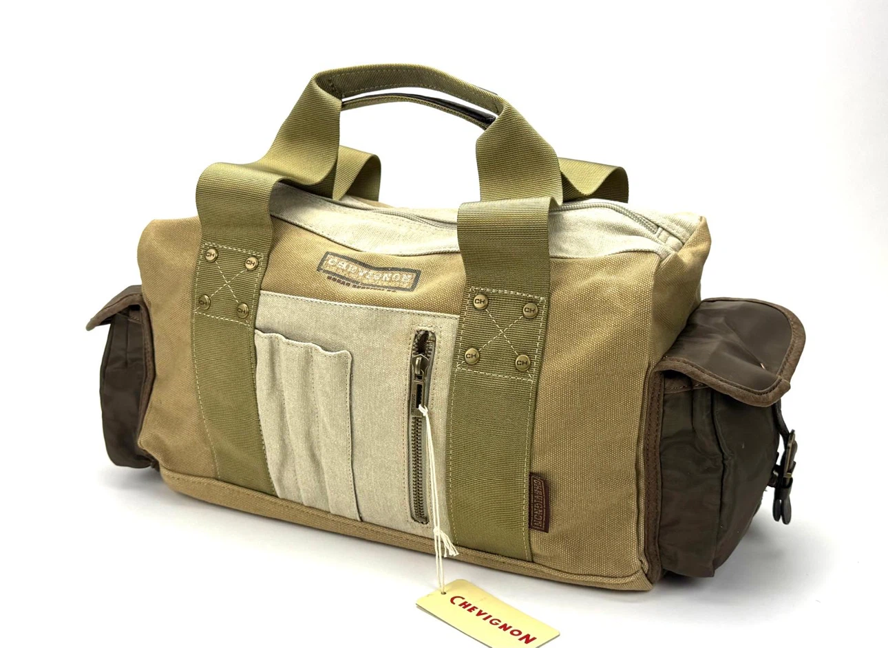 Chevignon Canvas Duffle Bag