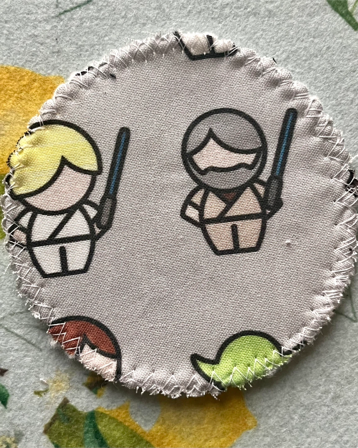 (5) Star Wars Fabric Washable Makeup Remover Pads w/Zorb - photo 5