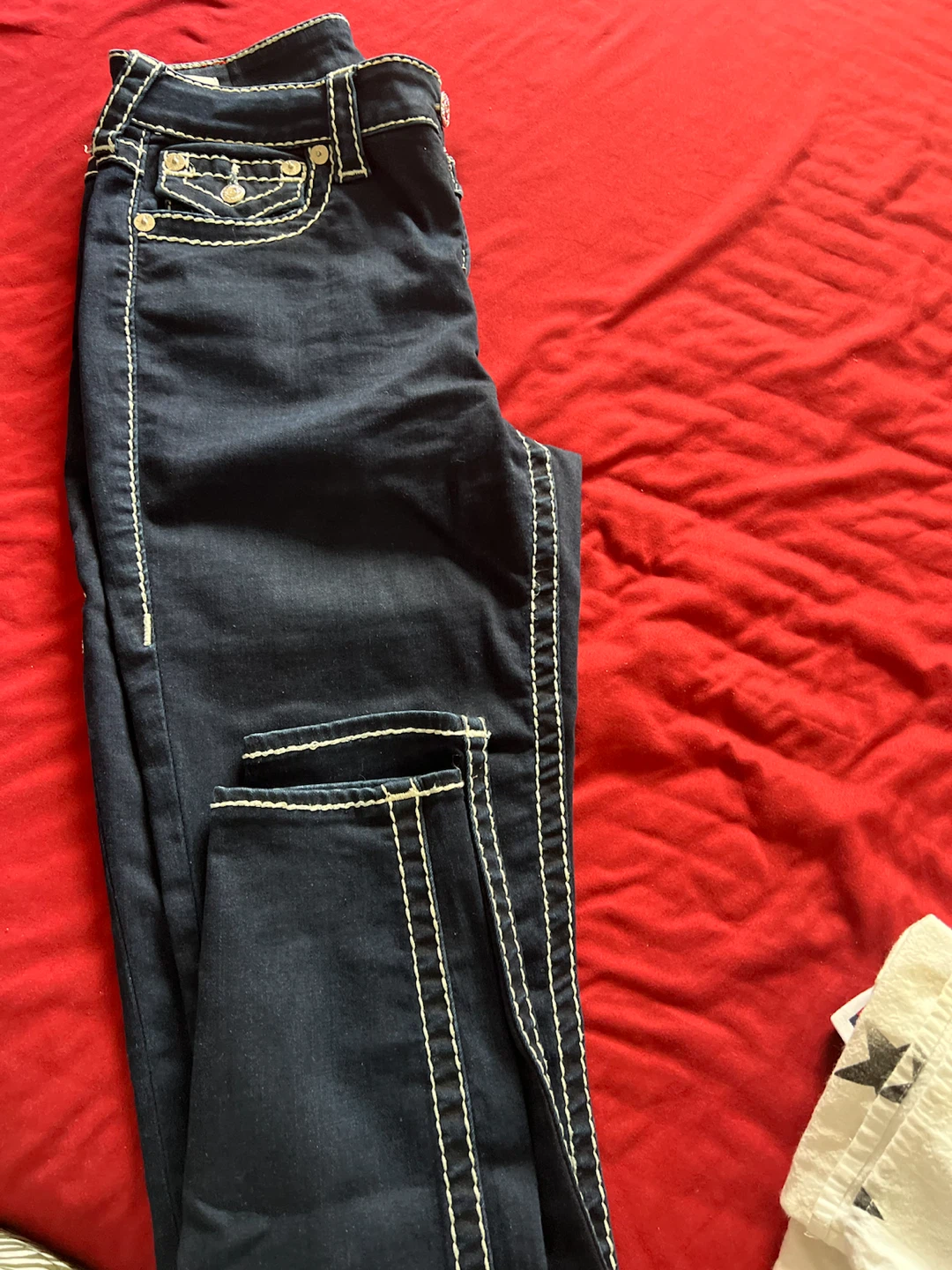 True Religion Jennie Curvy Mid Rise Skinny Jeans - photo 2