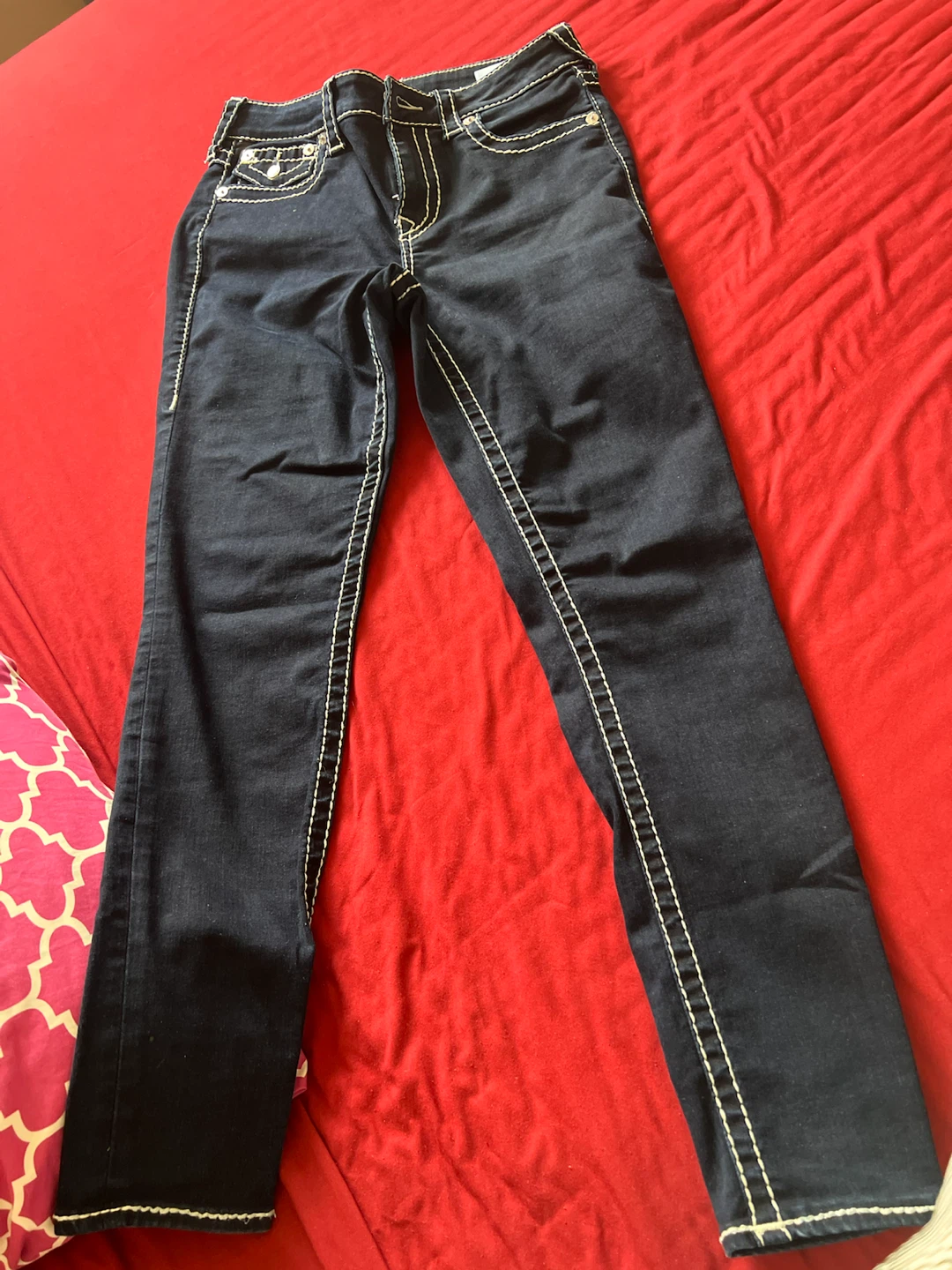 True Religion Jennie Curvy Mid Rise Skinny Jeans - photo 5