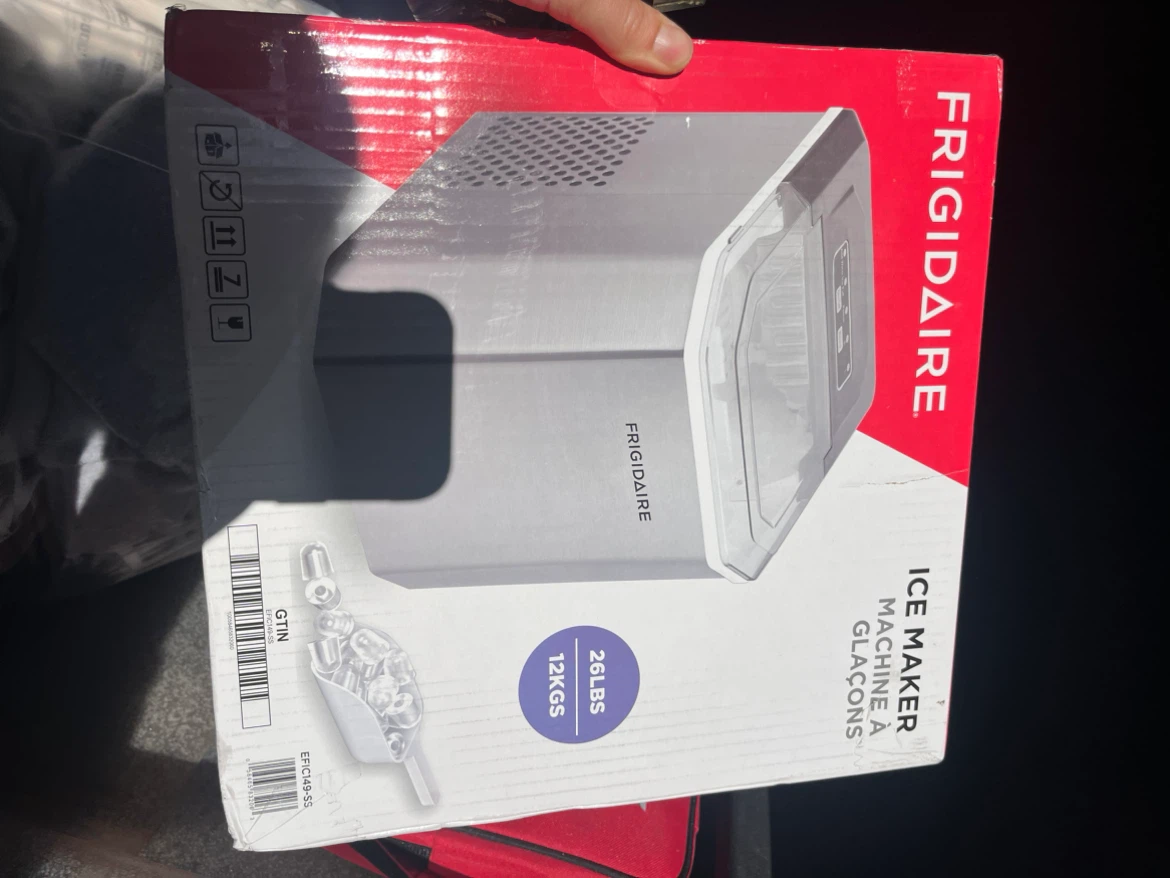 New never opened Frigidaire Ice Maker
