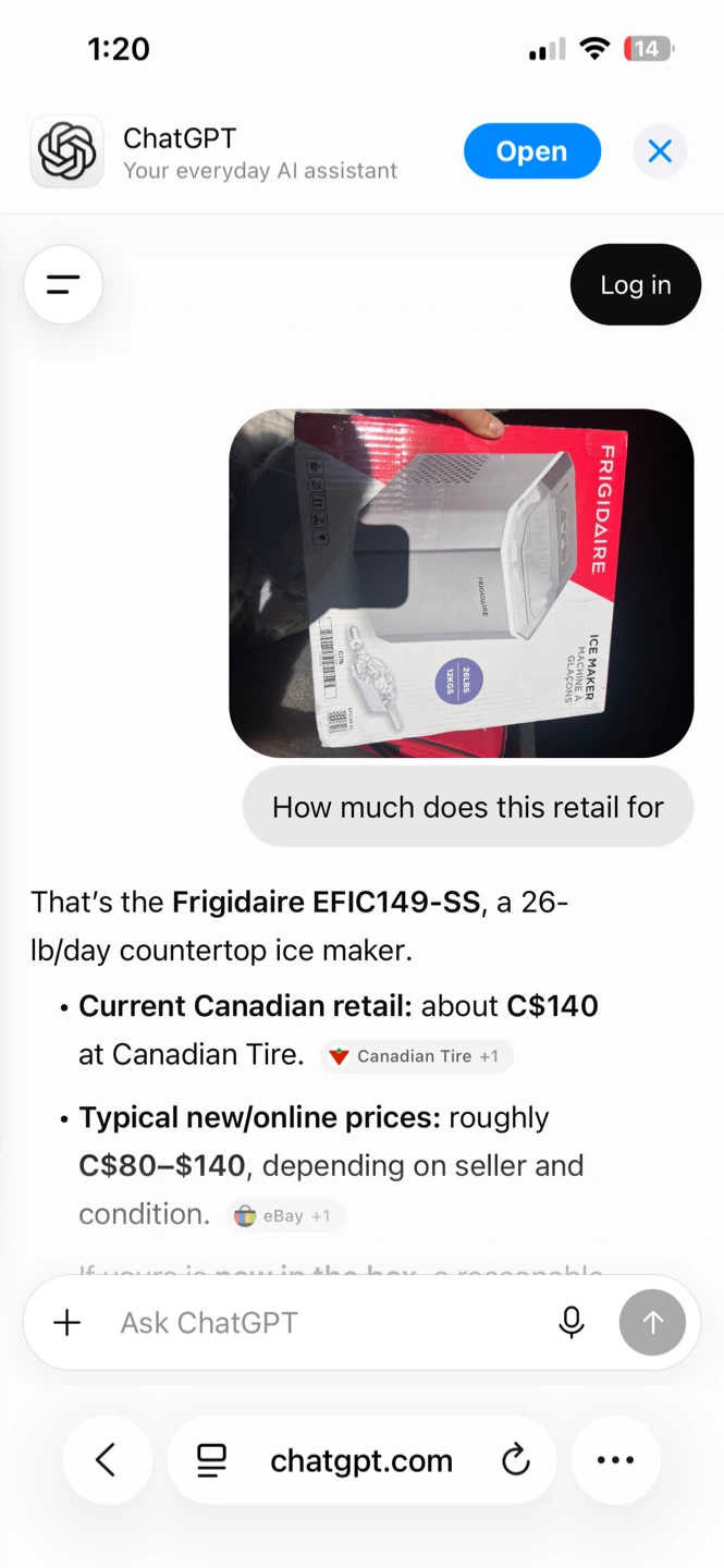 New never opened Frigidaire Ice Maker - photo 2