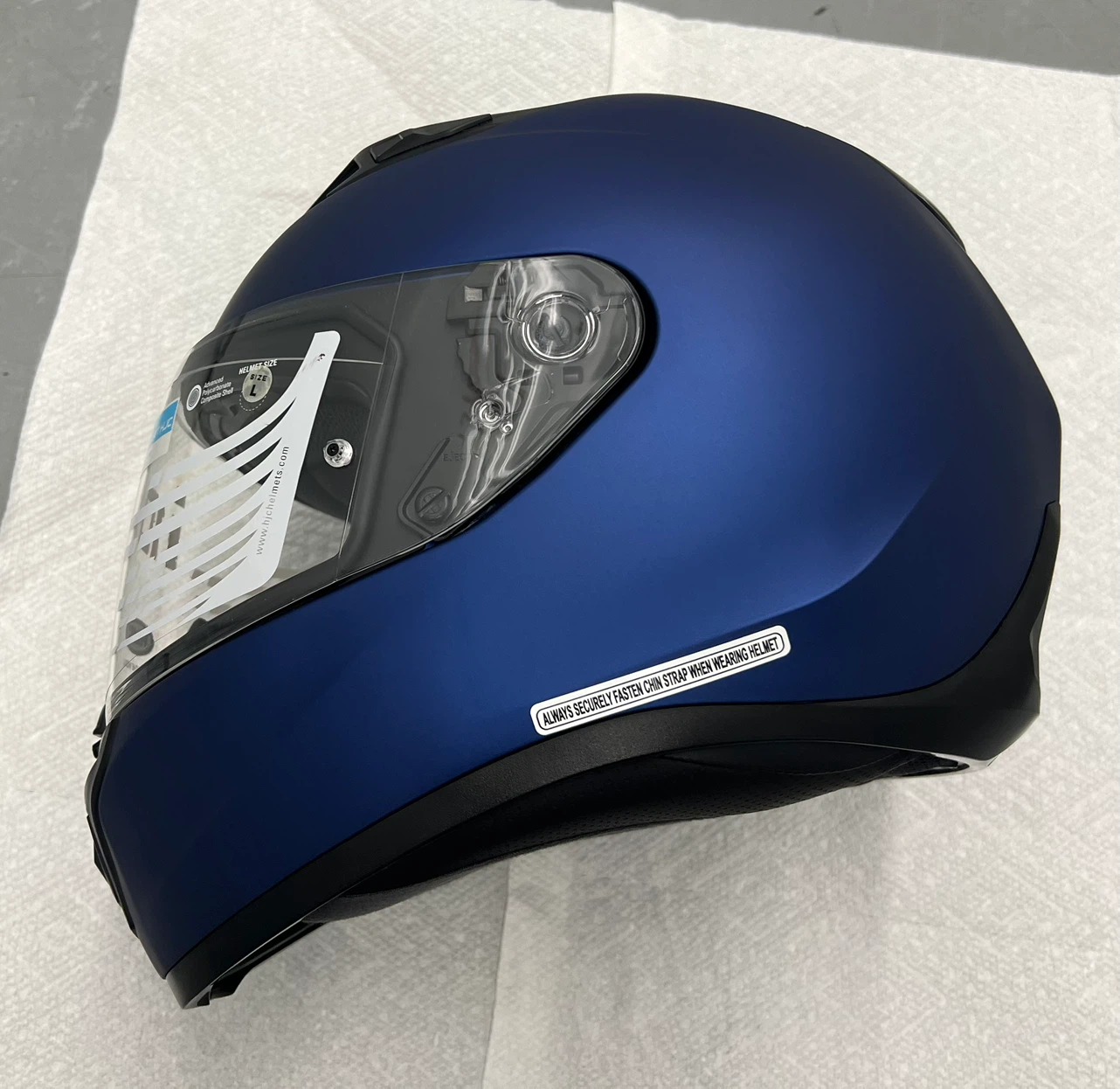 HJC i10 Matte Blue Helmet Large - photo 2