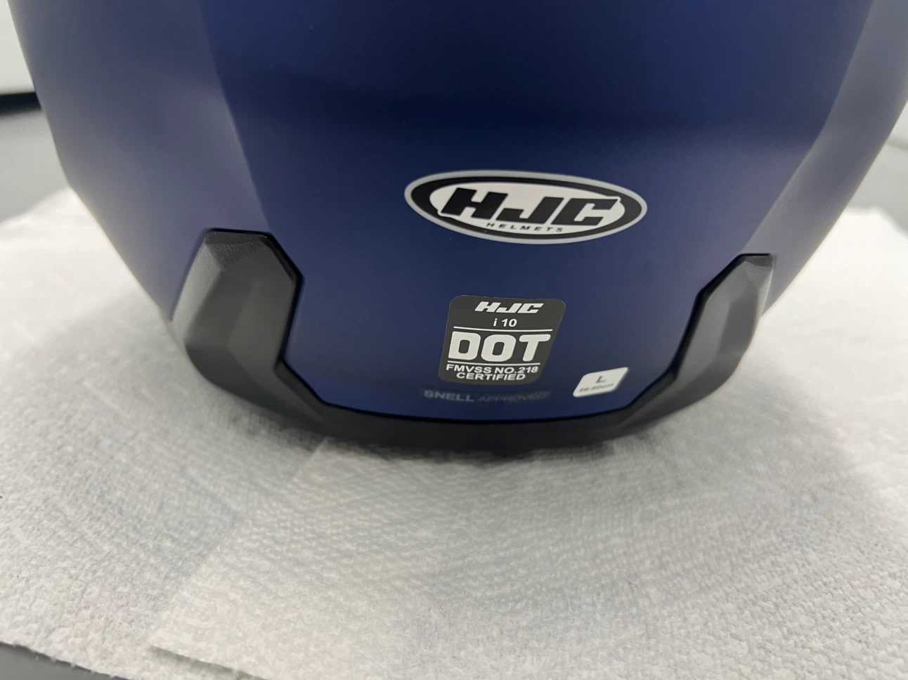HJC i10 Matte Blue Helmet Large - photo 3