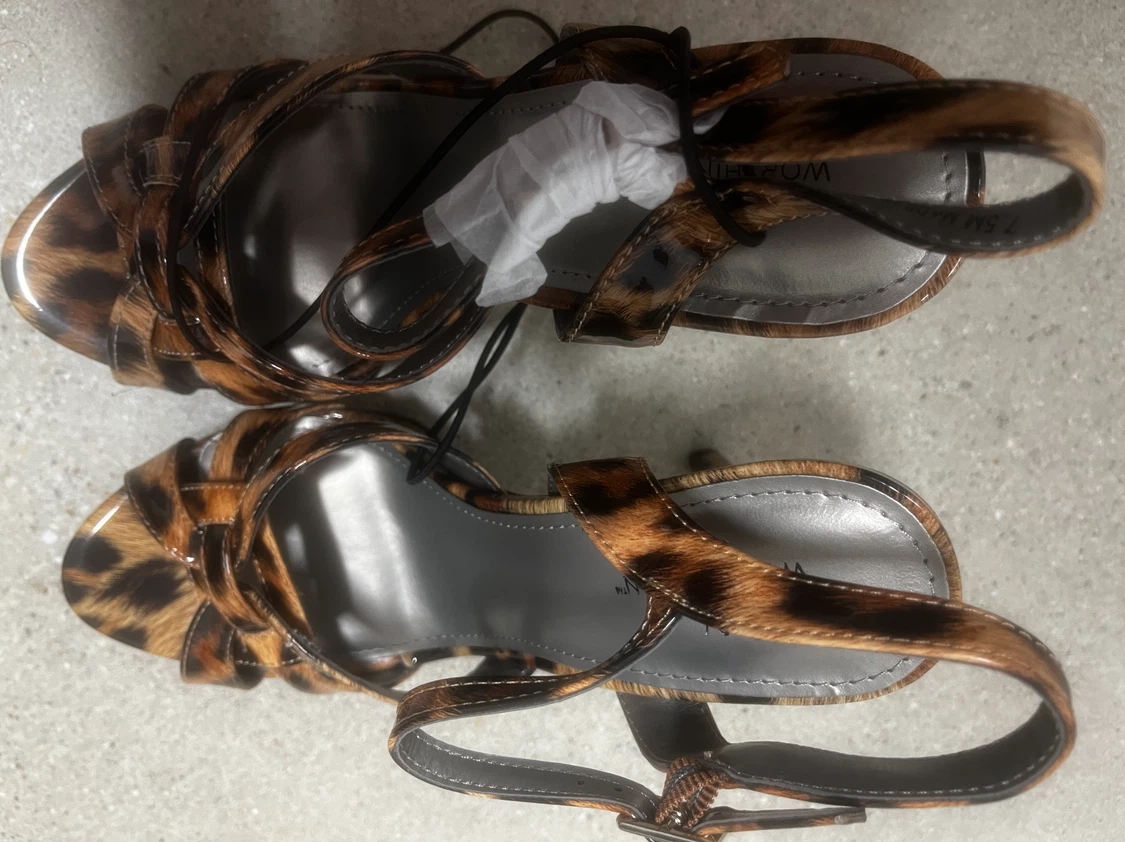 Worthington Leopard Print Heels Size 7.5 - photo 3