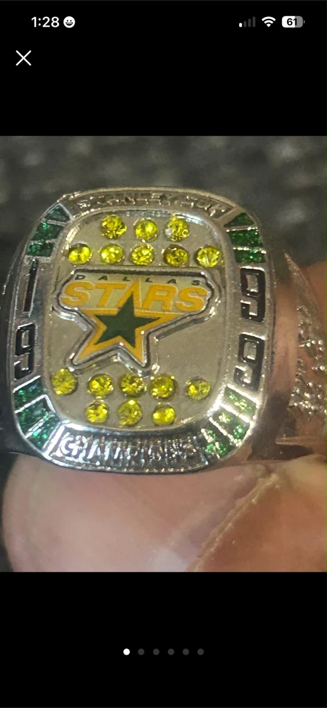 1999 Dallas Stars Championship Ring