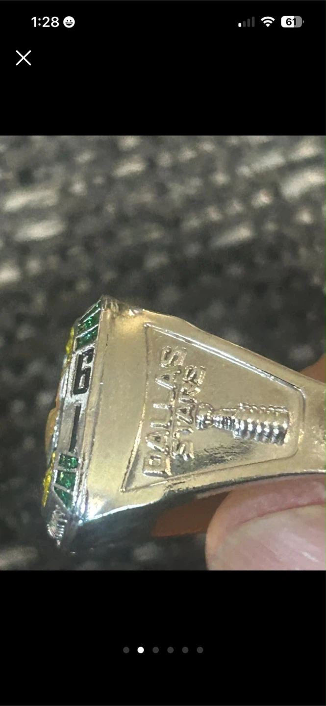 1999 Dallas Stars Championship Ring - photo 2