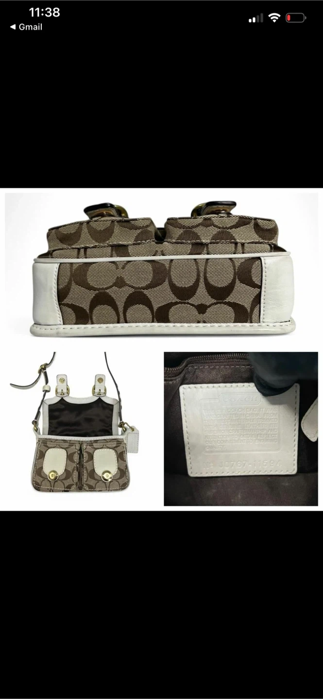 Coach Signature Buckle Small Shoulder Bag - photo 3