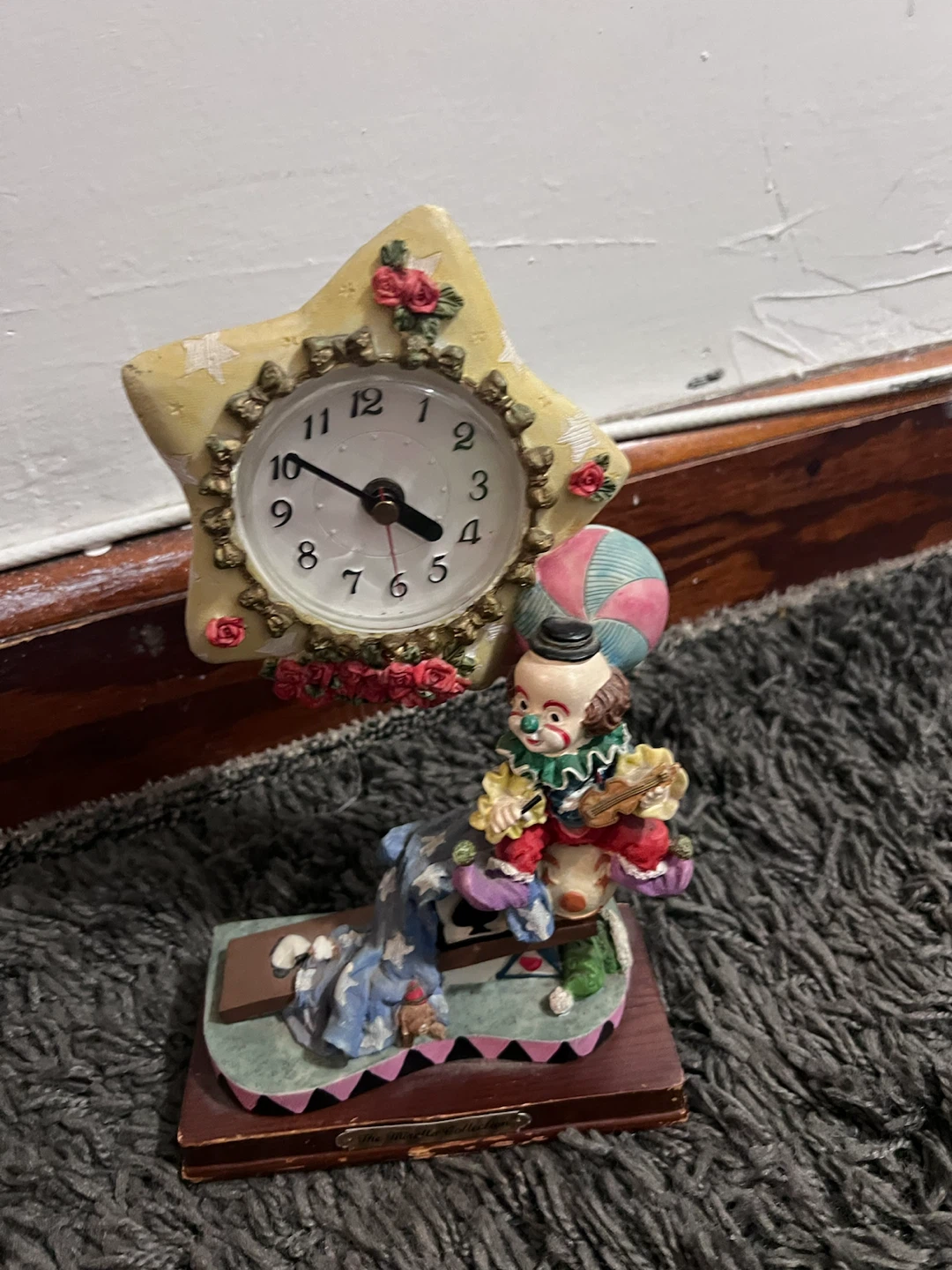 The Mirella Collection Clown Clock