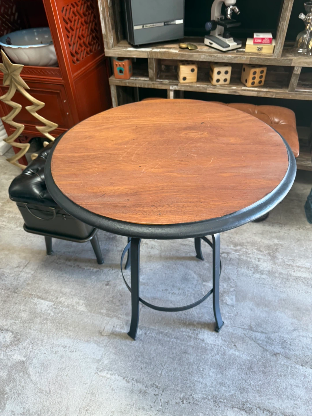 Adjustable High Style Round Pub Table - photo 2