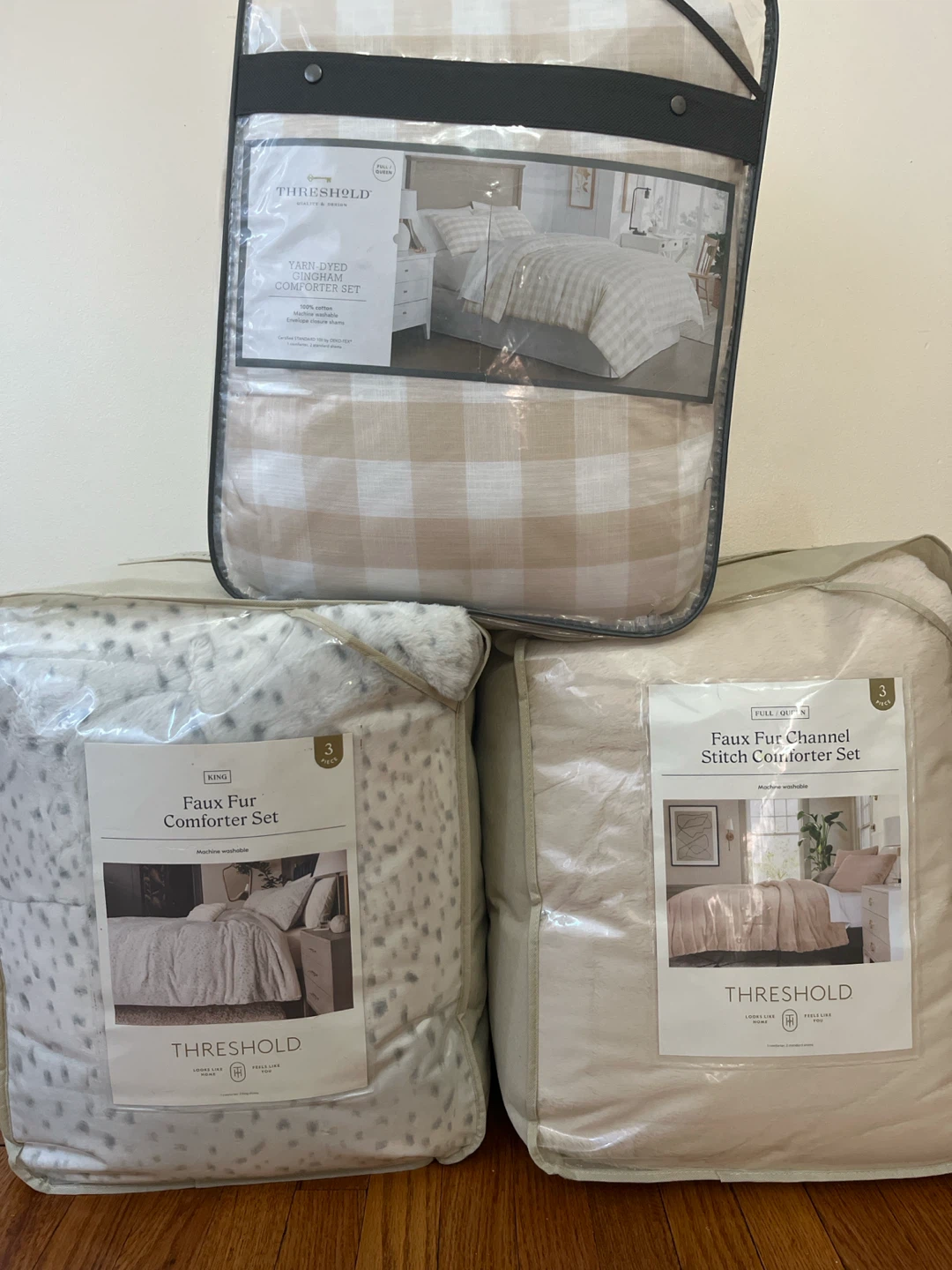 Threshold Yarn-Dyed Gingham Comforter Set