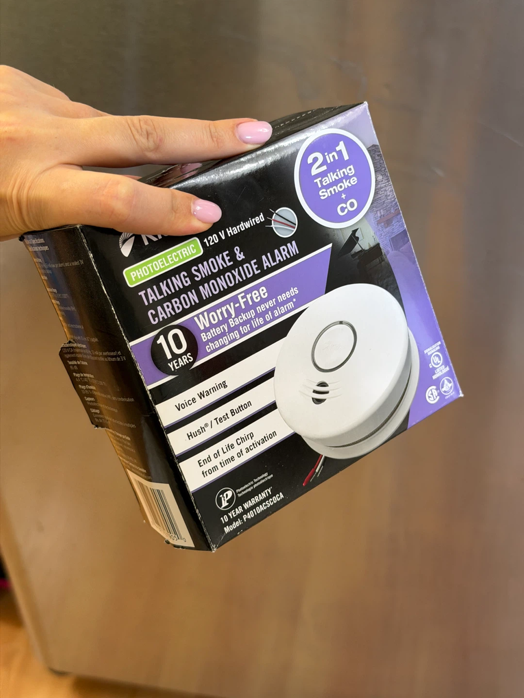 Kidde Talking Smoke and Carbon Monoxide Alarm - photo 2