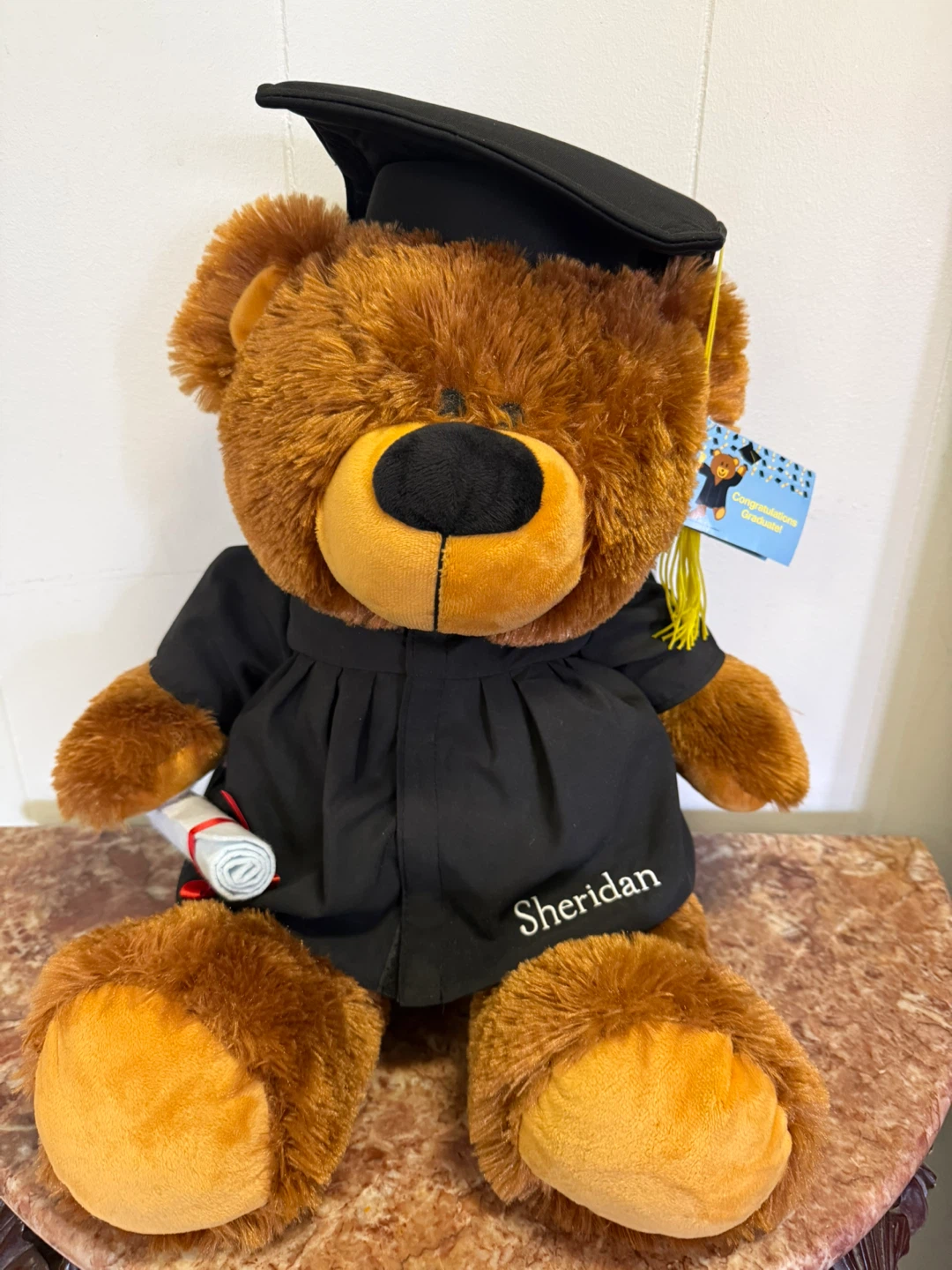 Brand New Sheridan Brown Grad Bear