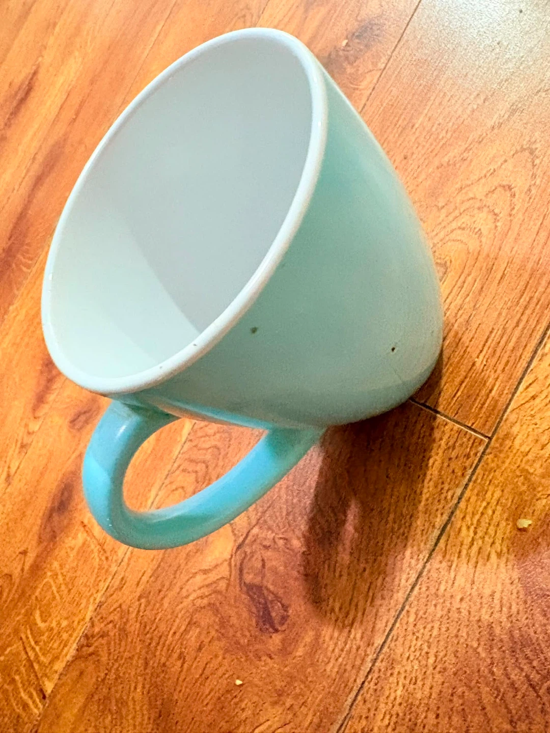 Light blue ceramic coffee mug - photo 2