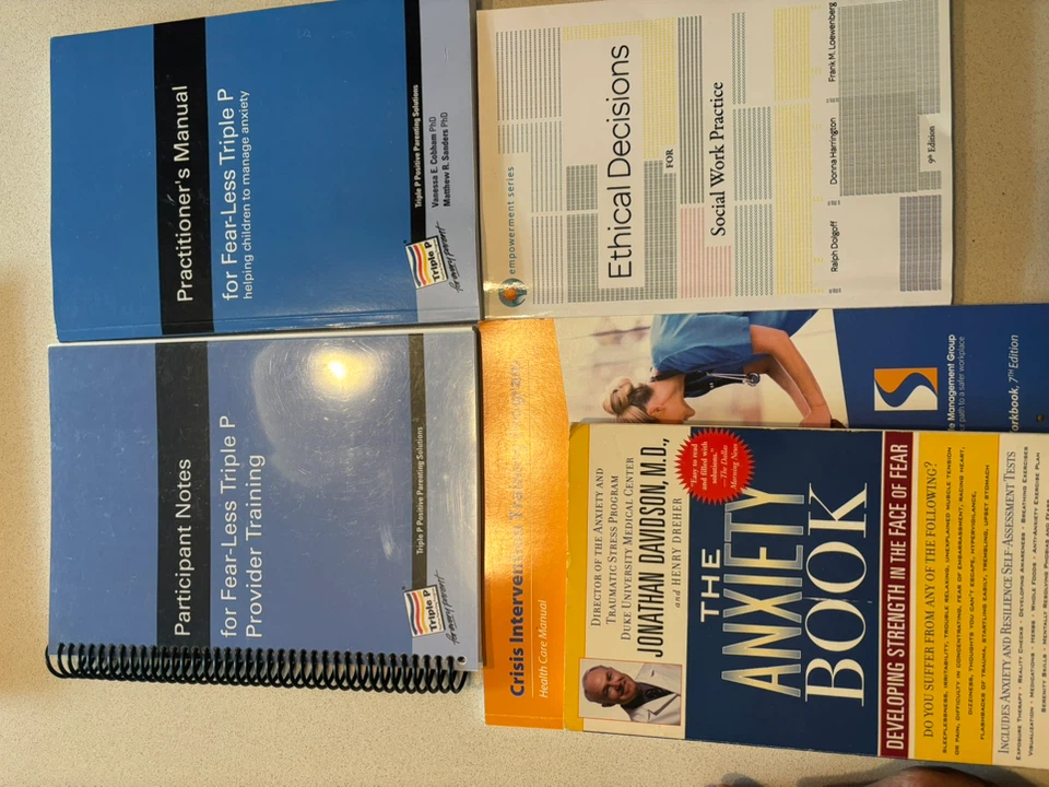 Collection of Psychology and Mental Health Textbooks - photo 3
