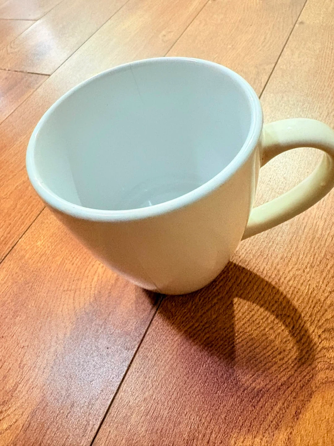 Plain White Ceramic Coffee Mug - photo 2