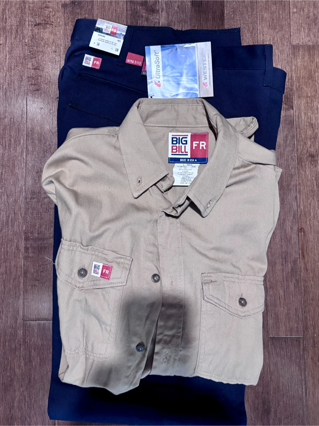 Big Bill FR Shirt and Cargo Pants Set