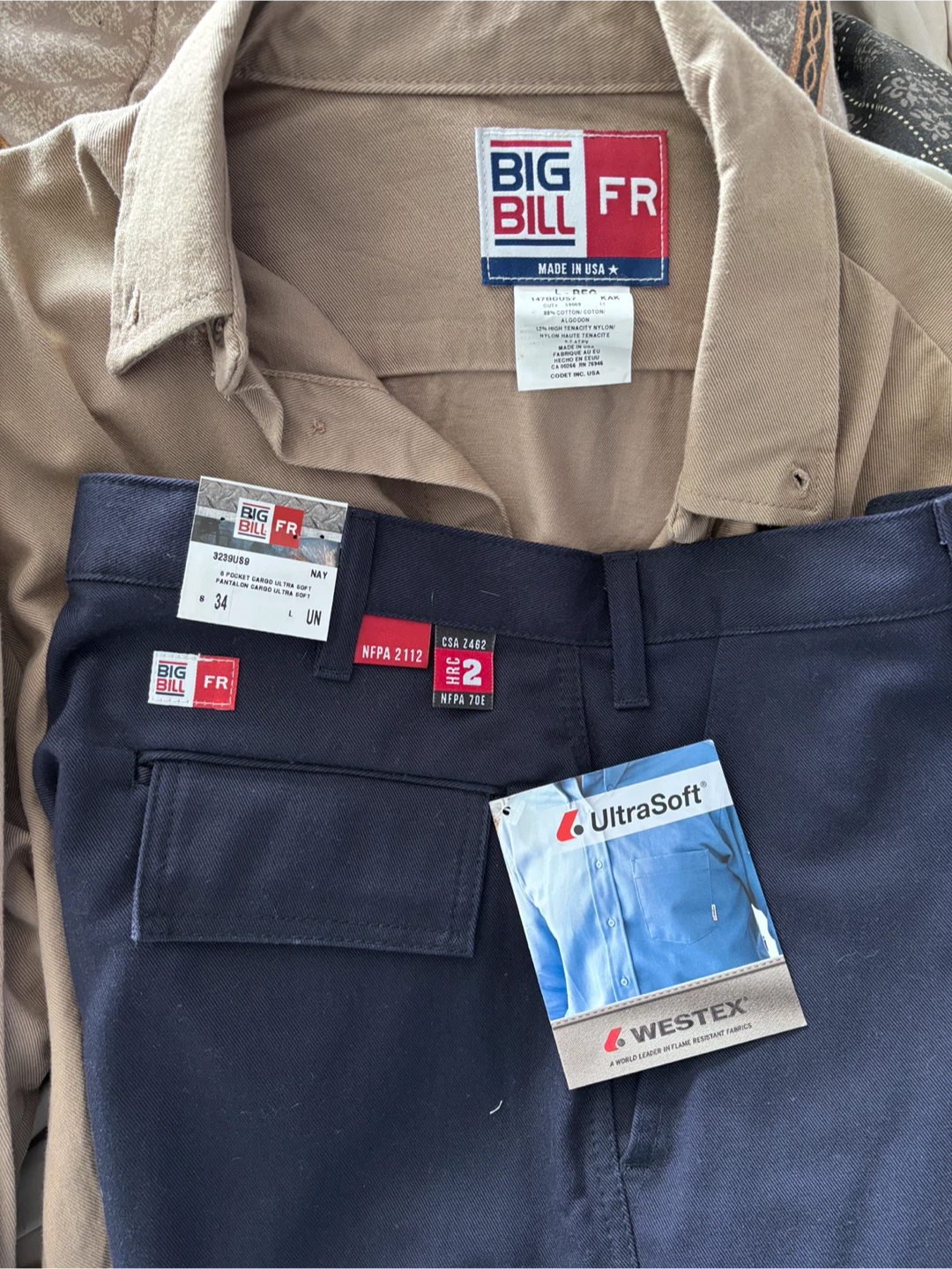 Big Bill FR Shirt and Cargo Pants Set - photo 2