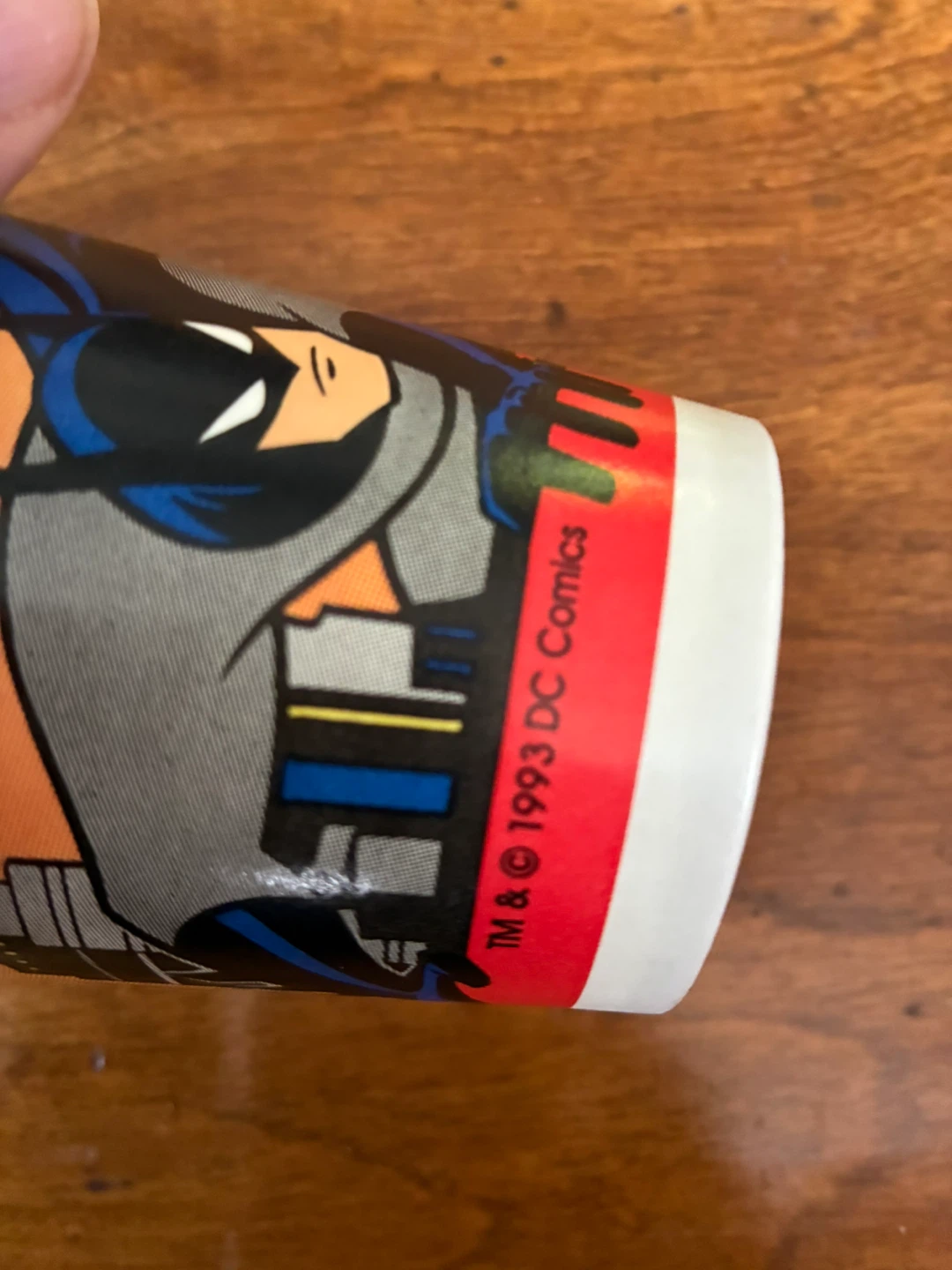 Vintage 1993 Batman DC Comics Cups collectible comic book movie - photo 2