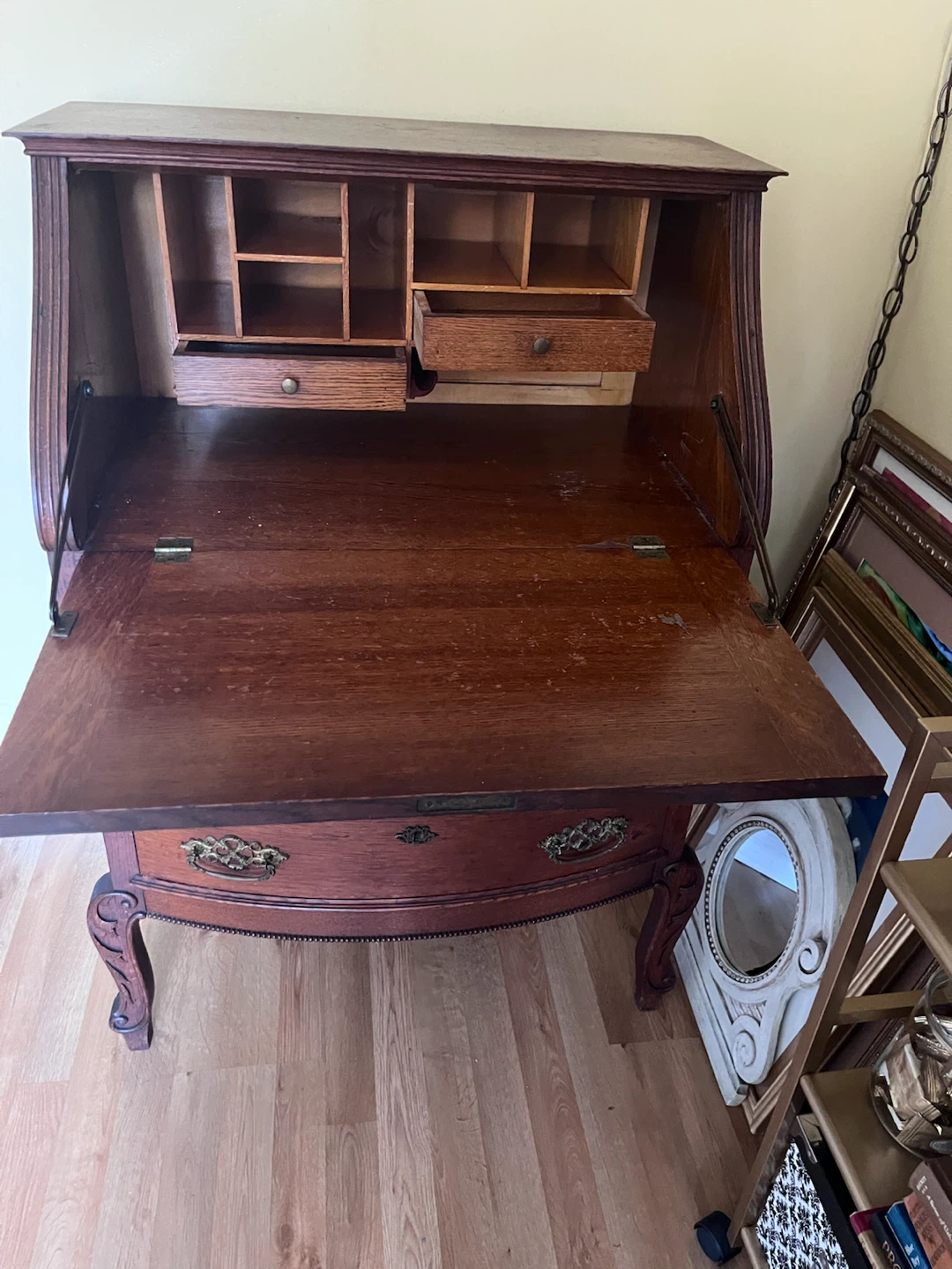 Antique Secretary Desk - photo 2