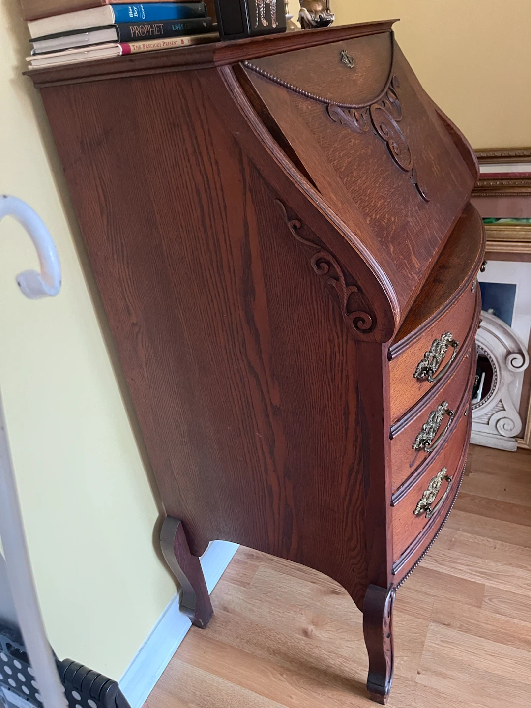 Antique Secretary Desk - photo 4
